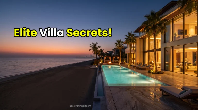 High-net-worth traveler enjoying a premium reservation at exclusive Dubai private pool villas