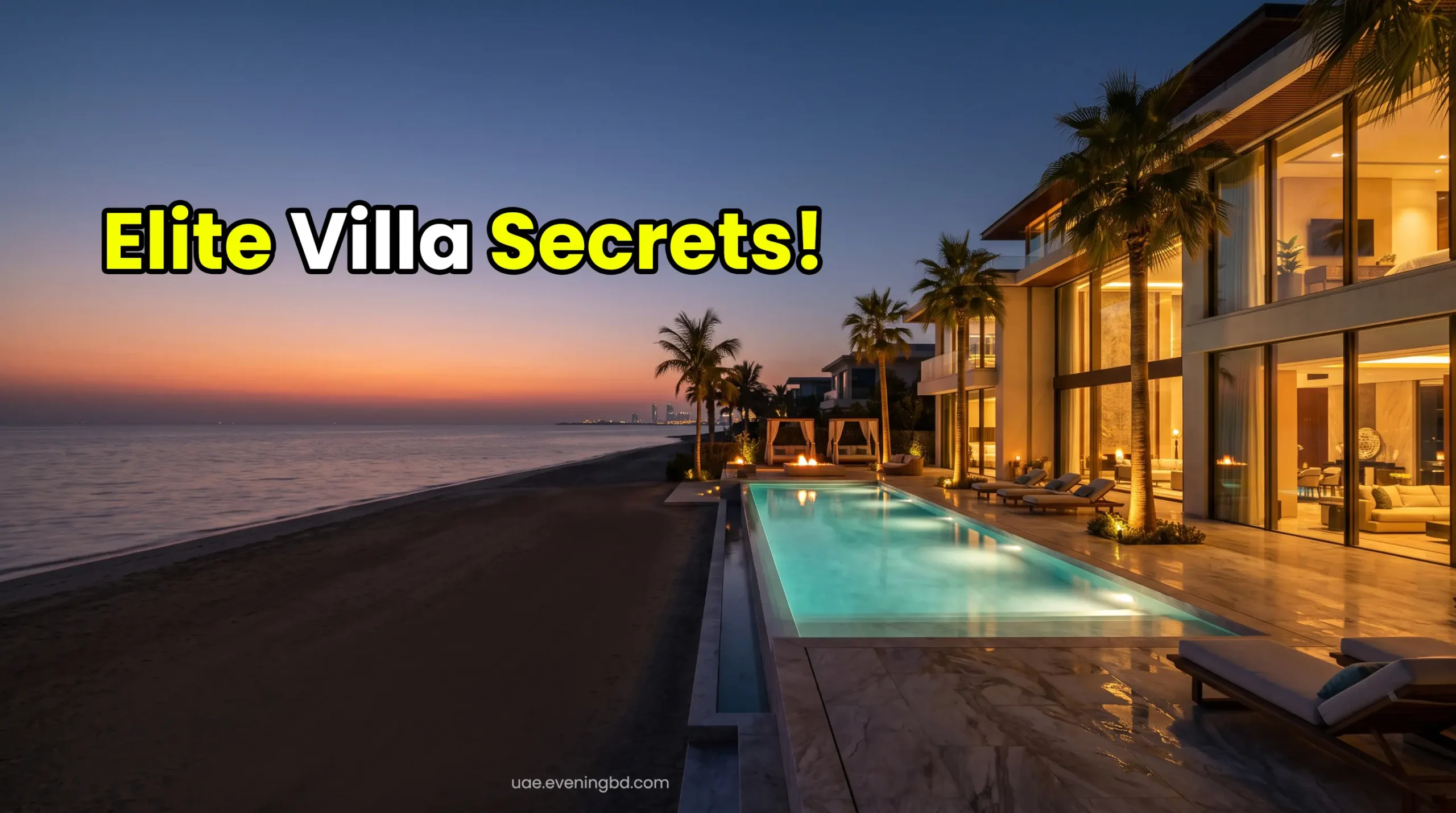 High-net-worth traveler enjoying a premium reservation at exclusive Dubai private pool villas
